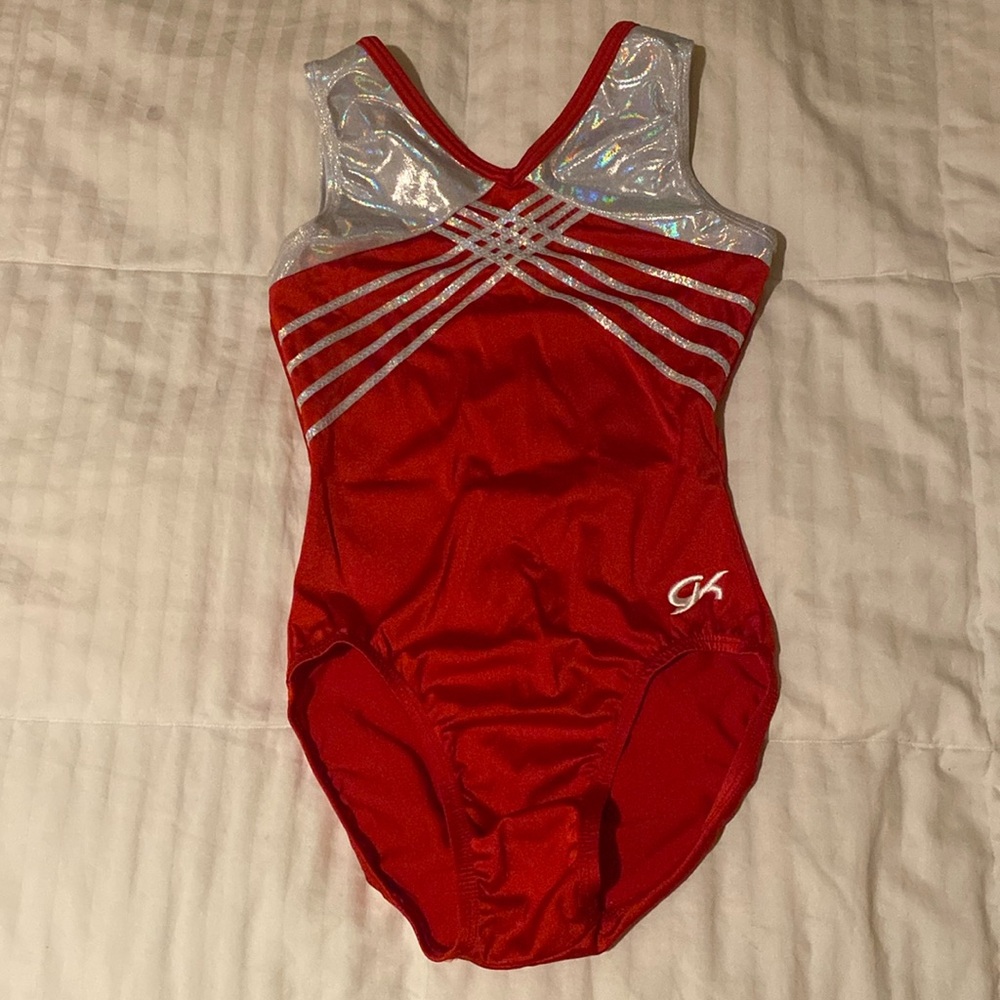 AXS Red Gk leotard